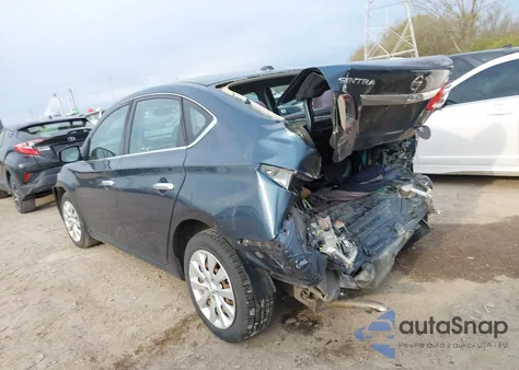 2017 Nissan Sentra Sv из США, поврежденный, VIN 3N1AB7AP5HY285205